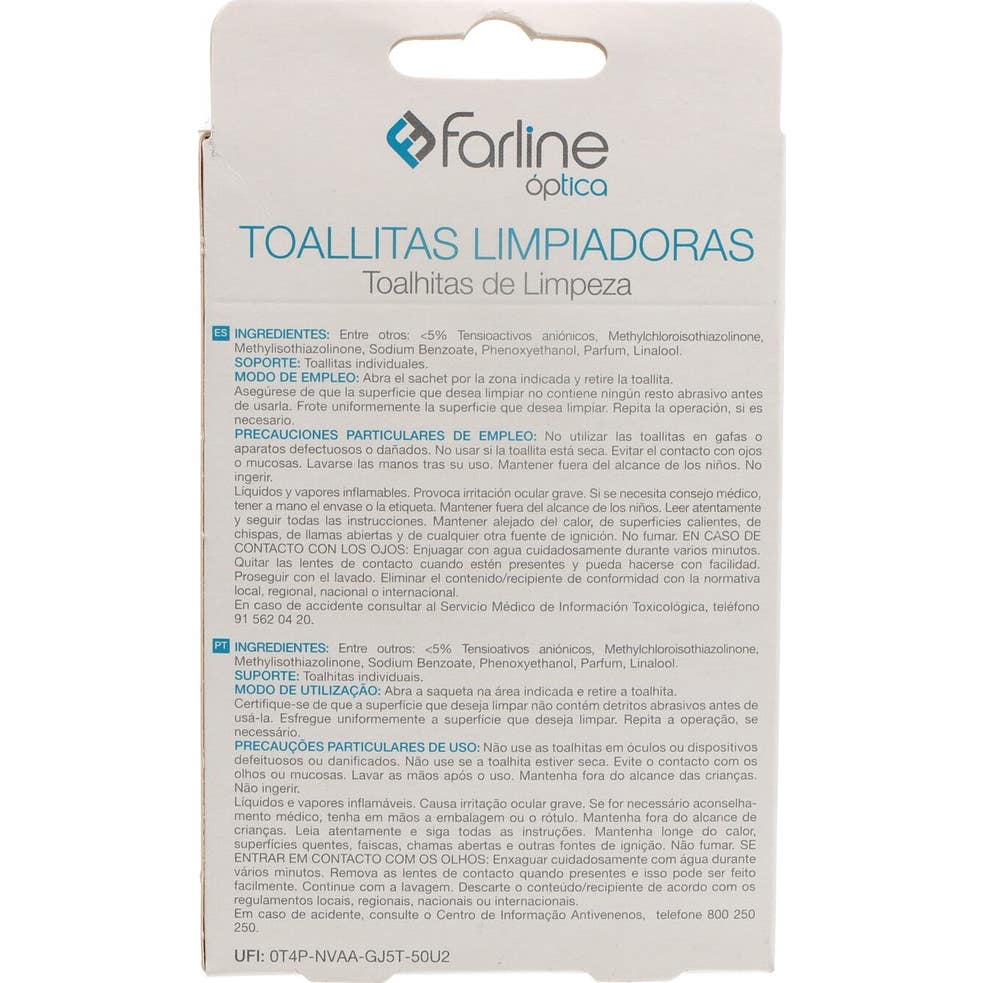 Farline Toallitas Limpiagafas 24 Uds-image