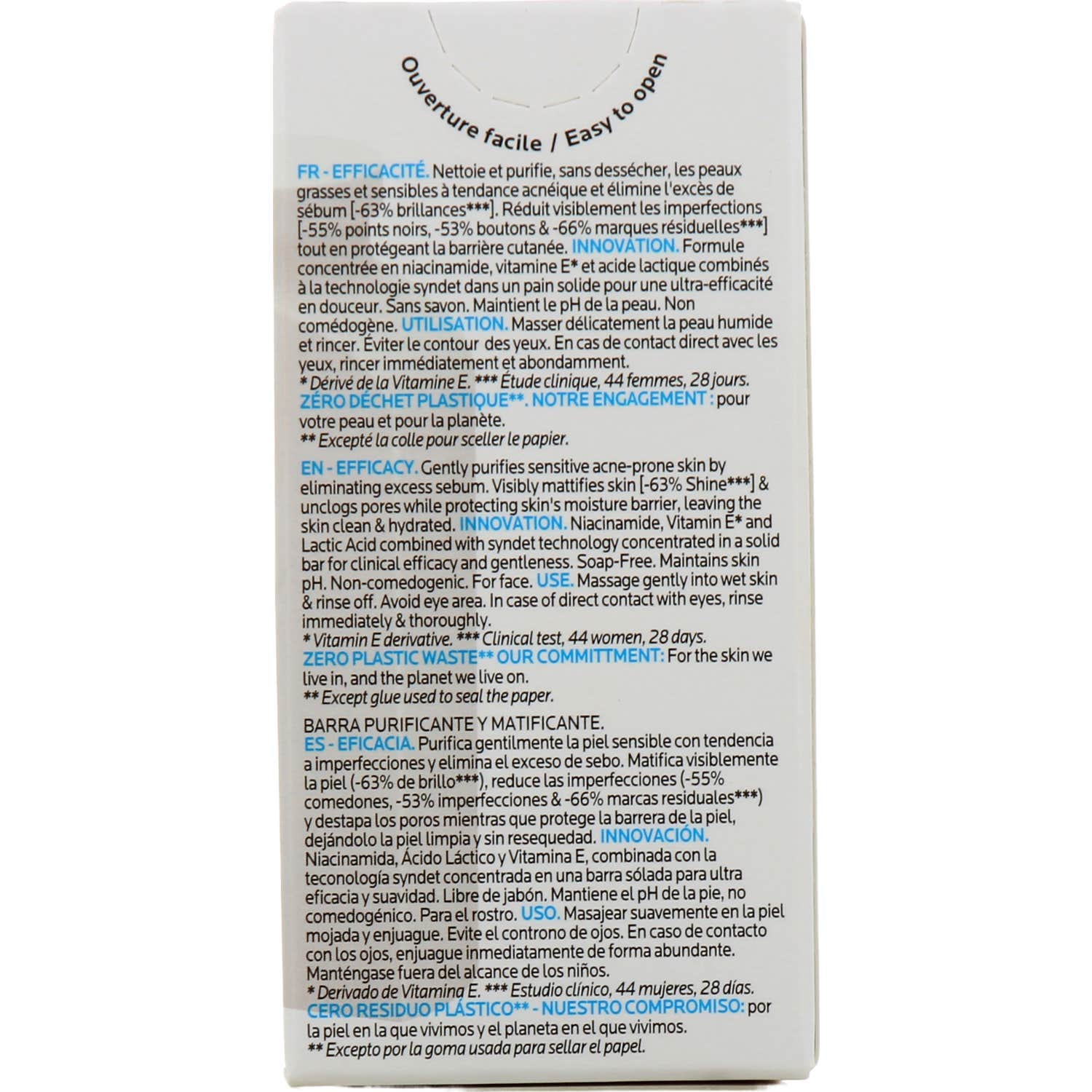 La Roche-Posay Effaclar JabóN DermatolóGico Antiimperfecciones 65 Gr-image