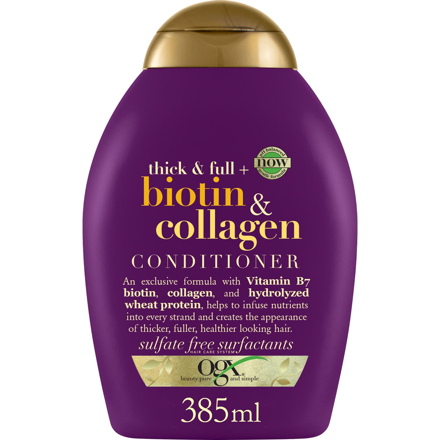 Ogx Biotin Condicionador De Colágeno 385Ml