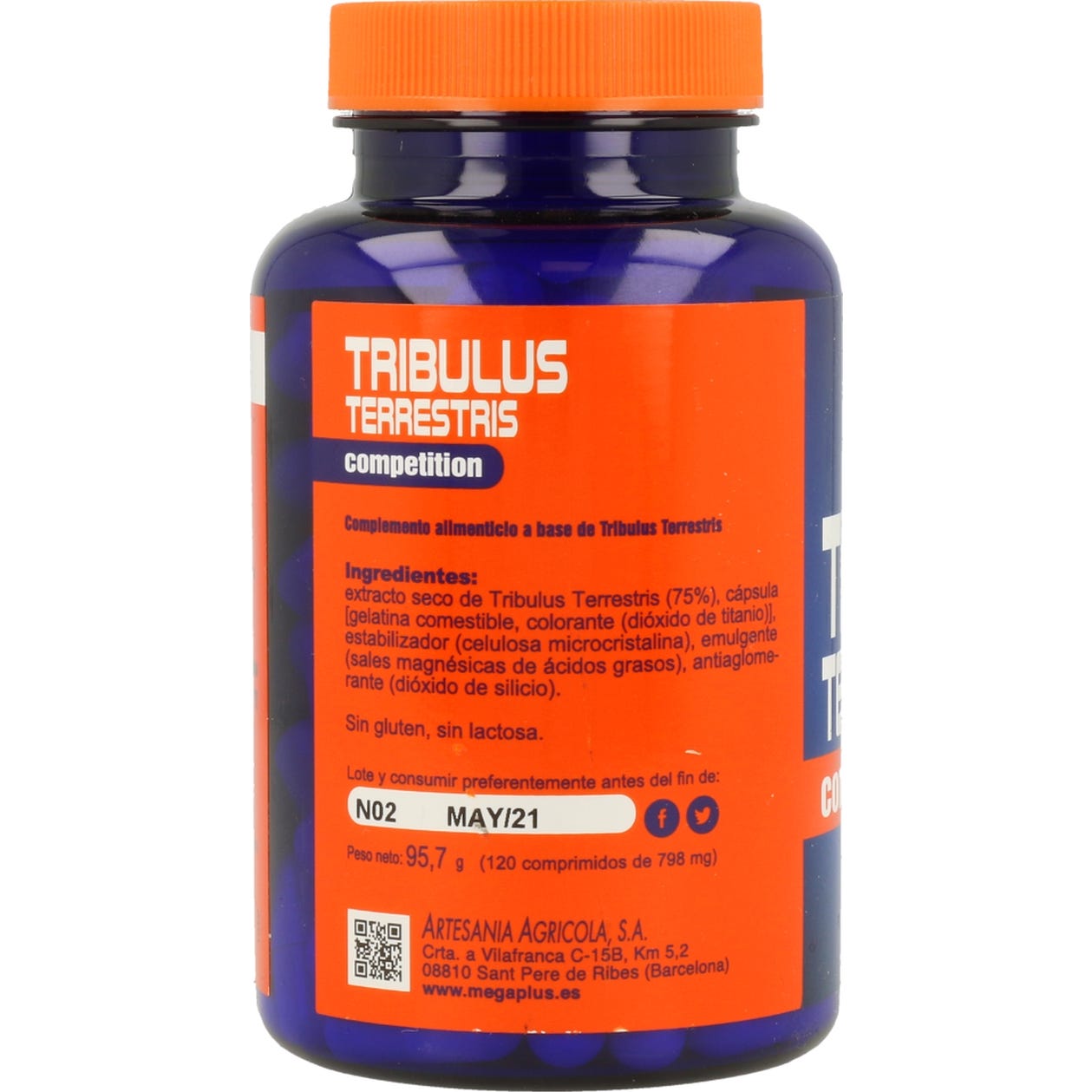 Mega Plus Anabolic Testribulan Competition 120Caps-image