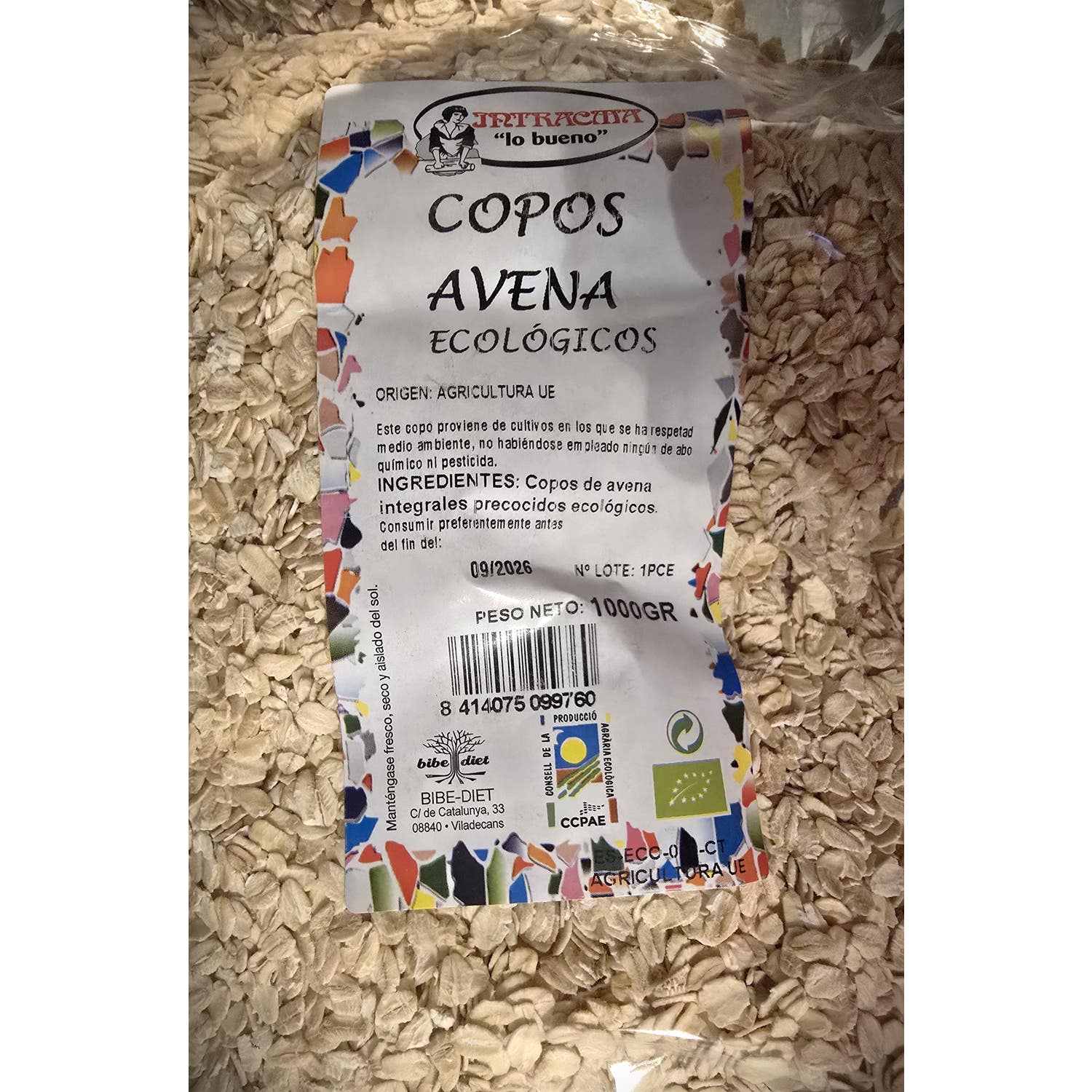 Intracma Copos Avena Eco 1000 G-image