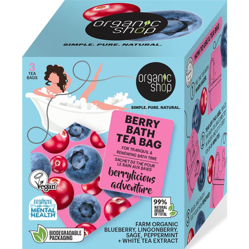 Organic Shop Té De BañO Bayas Berrylicious Adventure 3X50G-image