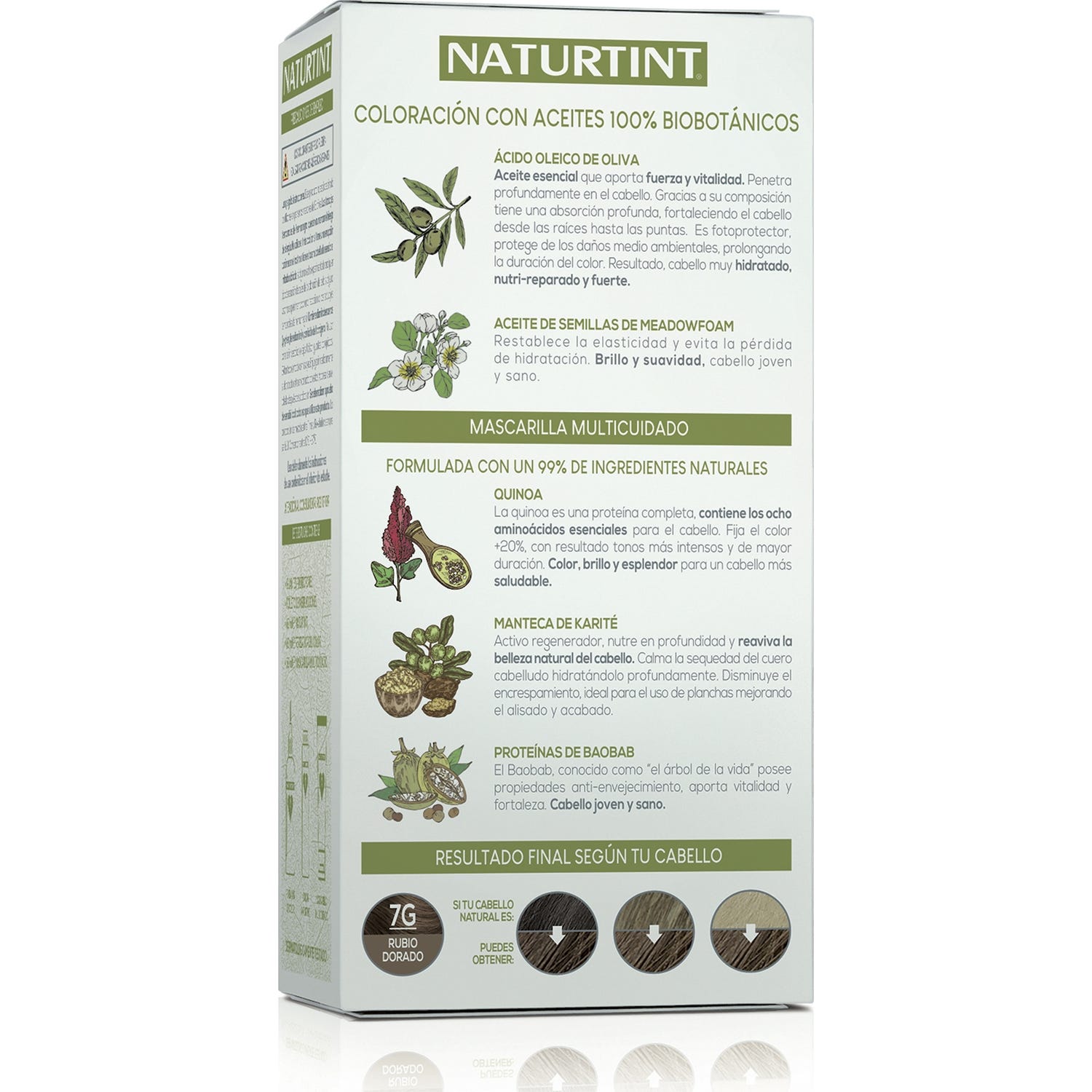 Naturtint Tinte 7G Rubio Dorado-image