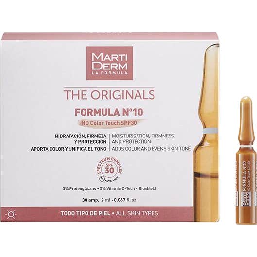 Martiderm Formula Nº10 HD Colour Touch SPF30 10 Ampolas-image