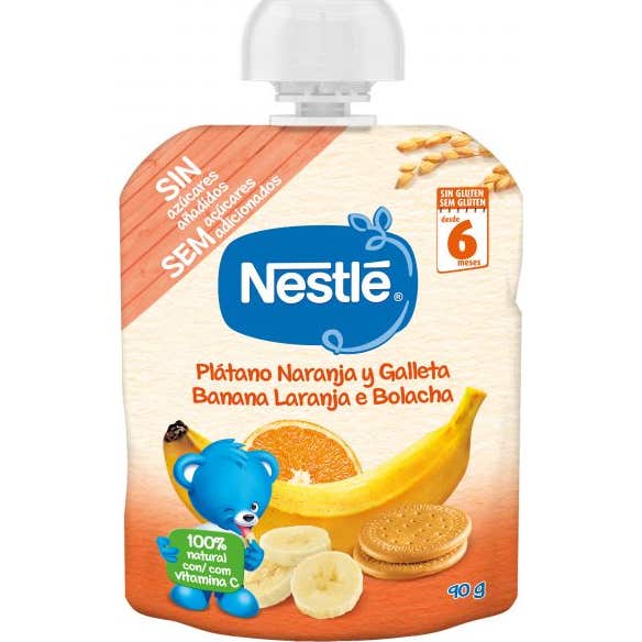Nestle Naturnes PláTano Naraja Galleta 6 Ml 90 G-image