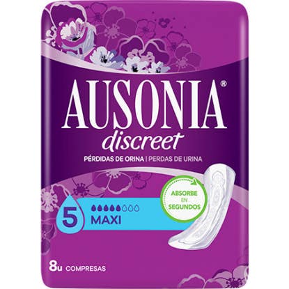 Ausonia Discreta CompressãO Maxi 8 Unidades-image