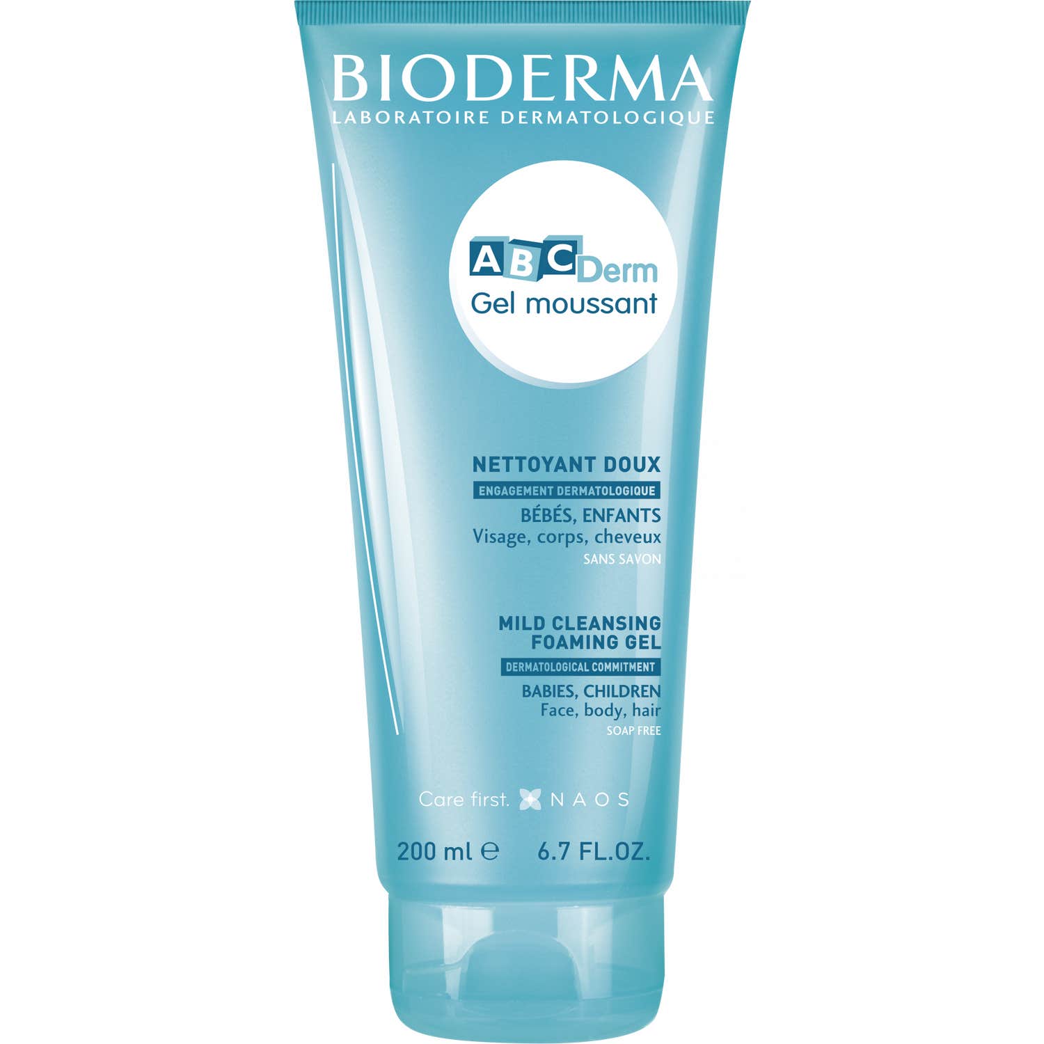Bioderma Abcderm Moussant BB Gel De Limpeza Tubo De 200Ml-image