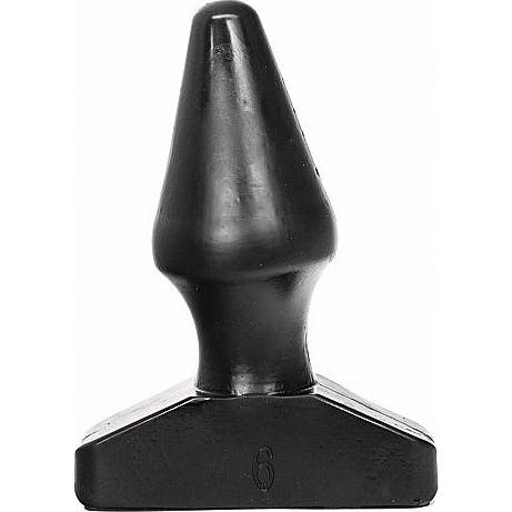 Todos Os Plug Anal Preto 15,5Cm 1Pc