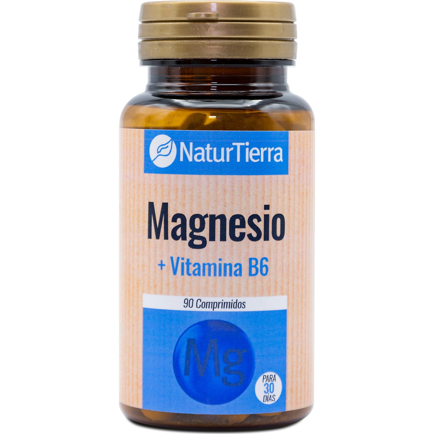 Comprimidos Naturtierra Magnésio + Vitamina B6 90