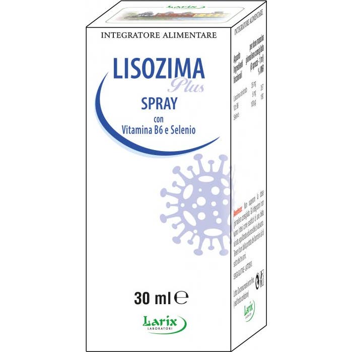 Larix Lisozima Plus Spray Con Vitamina B6 Y Selenio 30Ml