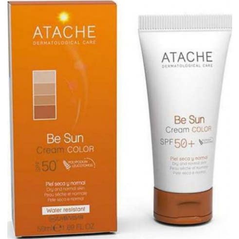 Atache Be Sun Gel-Creme Colour Spf50+ 50Ml-image