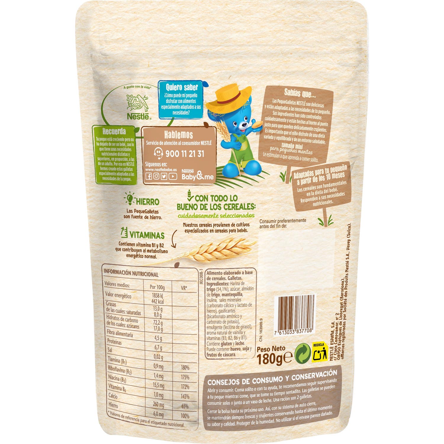 Nestlé Junior Galletas 180G-image