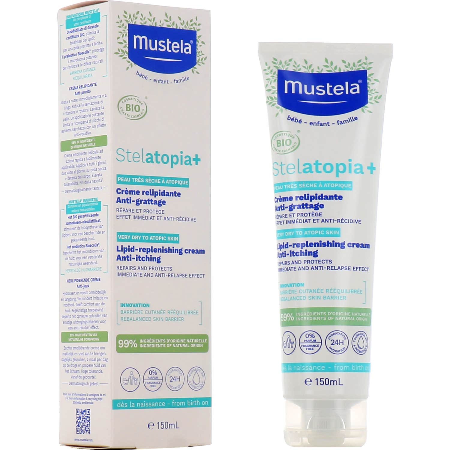 Mustela Stelatopia Crema 150Ml