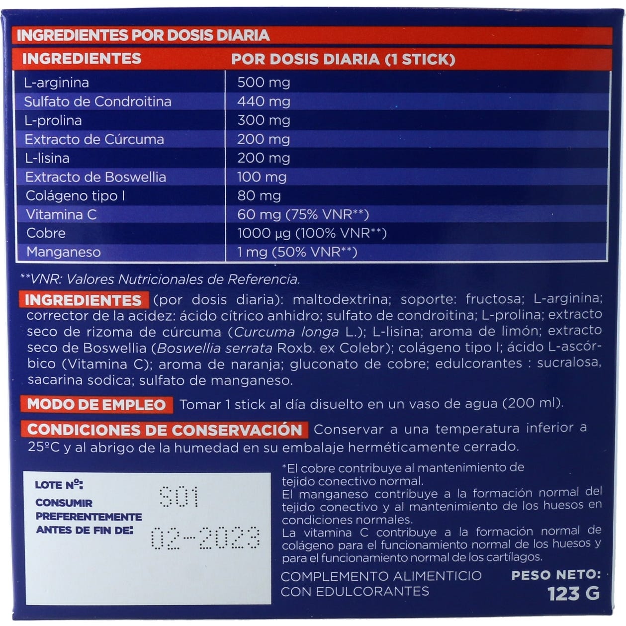 Forté Pharma Tendoactive Plus 20Uds-image