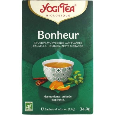 Yogi Tea Bonheur Bio 17Uds-image