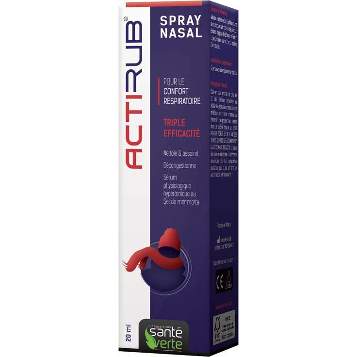 Sant� Verte Acti'rub Nasal Spray 20Ml-image