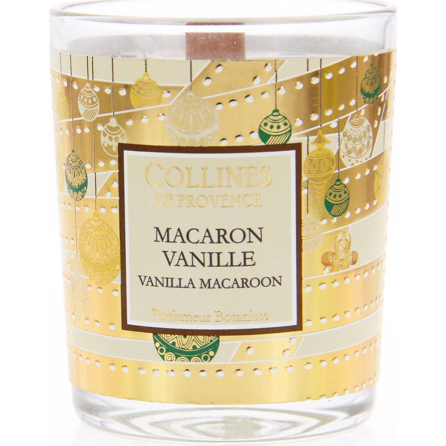 Collines de Provence Vela Perfumada Especial Navidad Vainilla Macarrón 75g