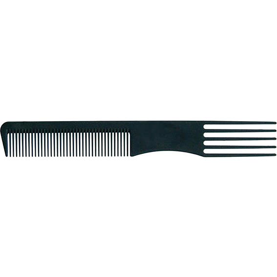 Xanitalia Pro Peine Pom Delrin Ahuecador Cinco Puas Nylon 19Cm 1Ud-image