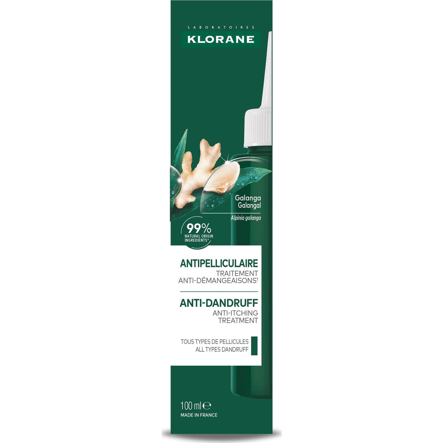 Klorane LocióN Tratamiento Anticaspa Galanga 100Ml-image