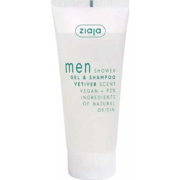 Ziaja Men Shower Gel & Shampoo Vetiver Scent 200Ml-image