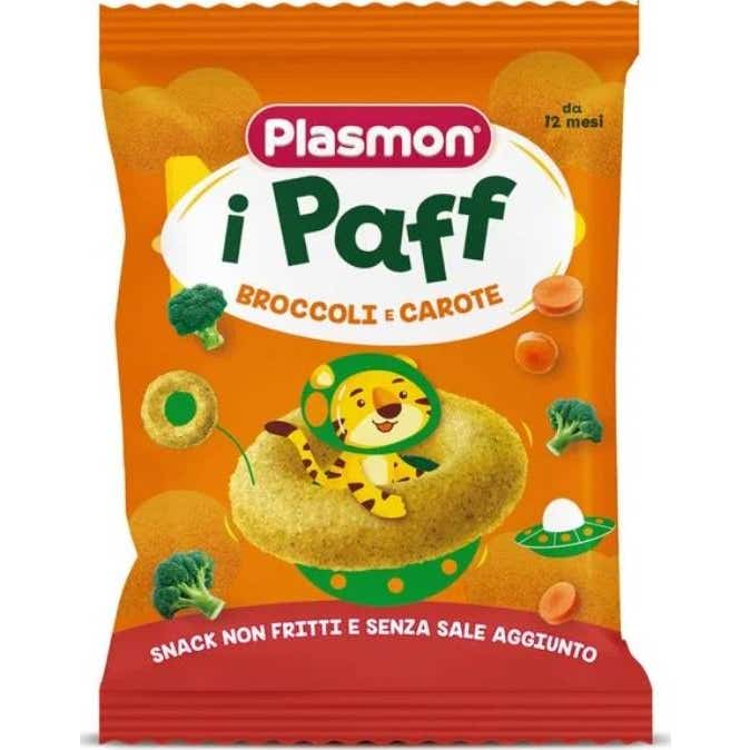 Plasmon Paff Snack Zanahoria BróColi 12M 15 G-image