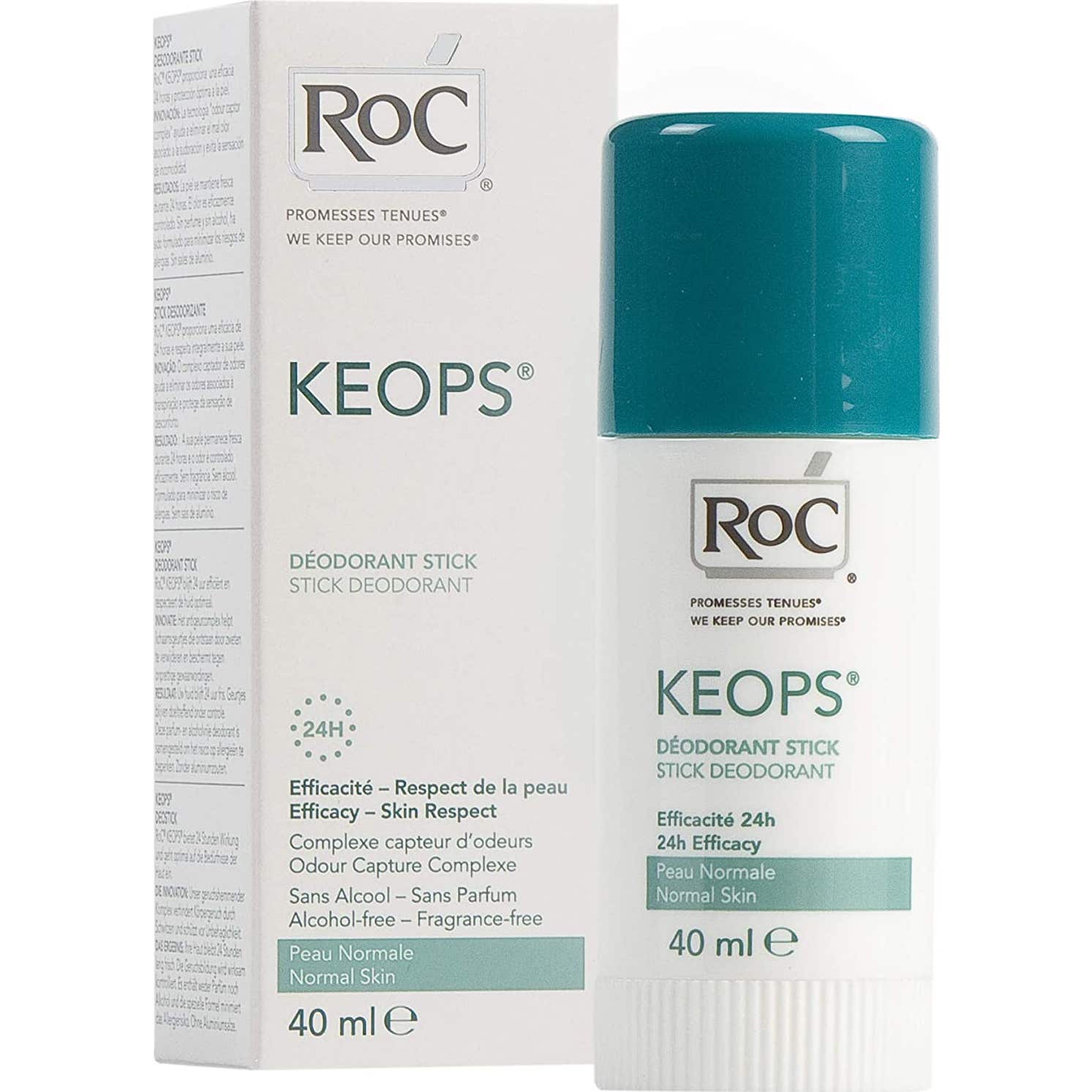 Roc® Roc Keops Desodorante Stick 24H 40Ml