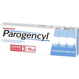 Parogencyl Dentifrice PréVention Gencives 2X75Ml-image
