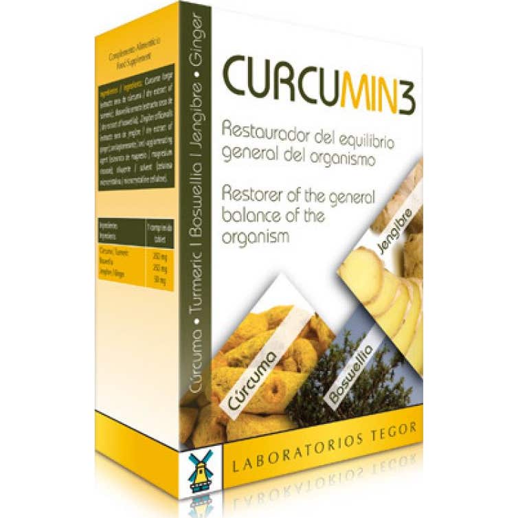 Tegor Curcumin 3 30Comp