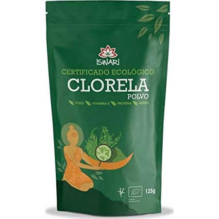 Iswari Chlorella Polvo Bio 125 G-image