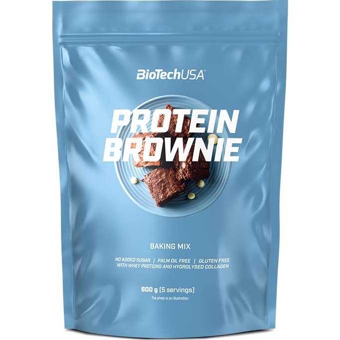 Biotech USA Mezcla Brownie Proteico 600 G-image