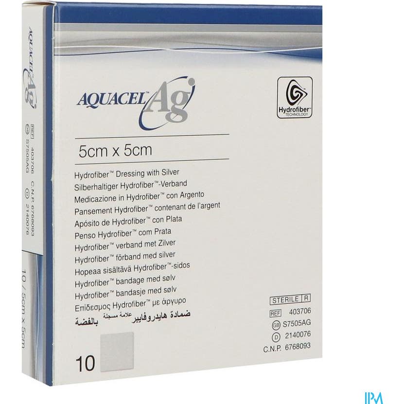 Convatec Aquacel AG ApóSito 5X5Cm 10Uds-image
