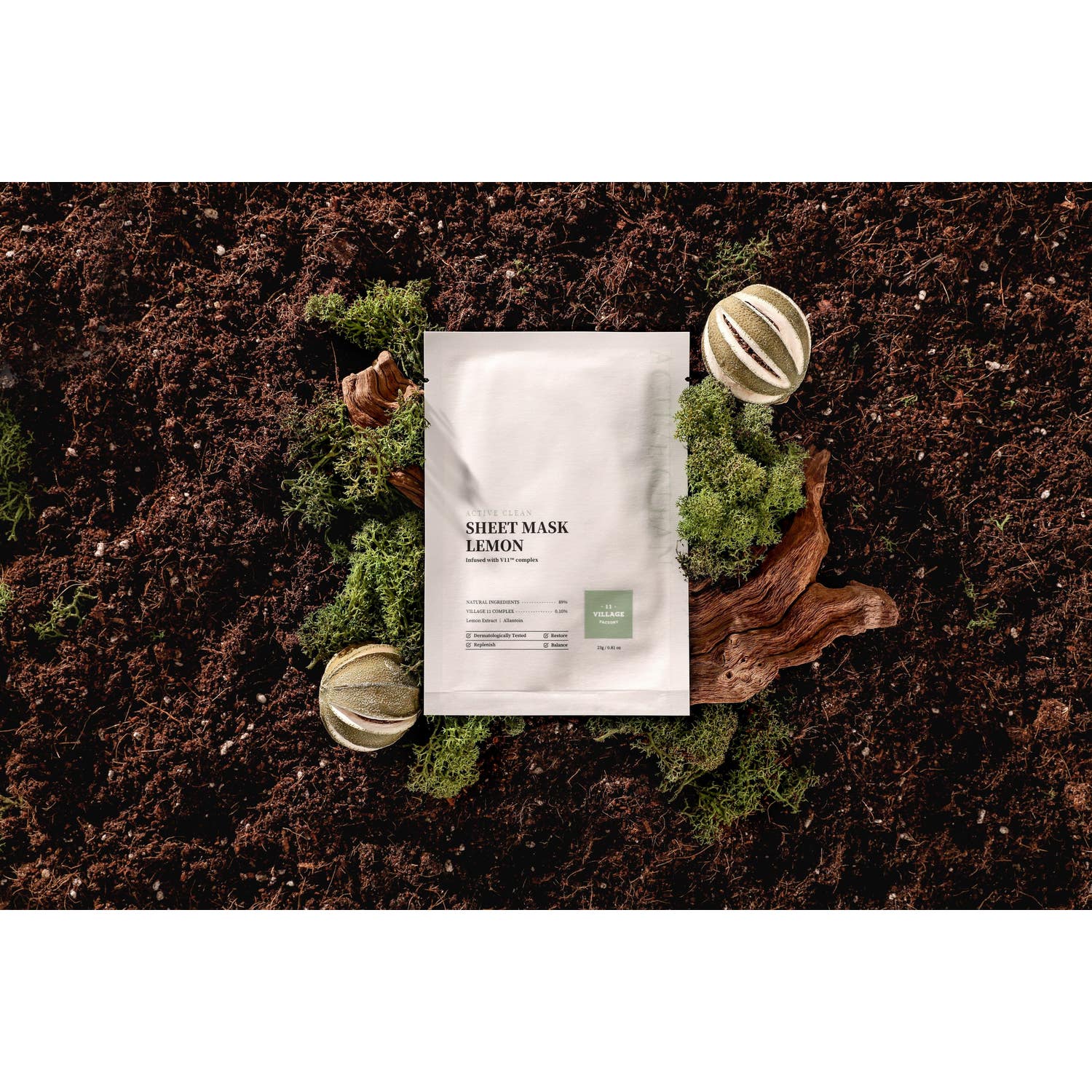 Village 11 Factory Active Clean Sheet Mask Lemon 50Ml-image