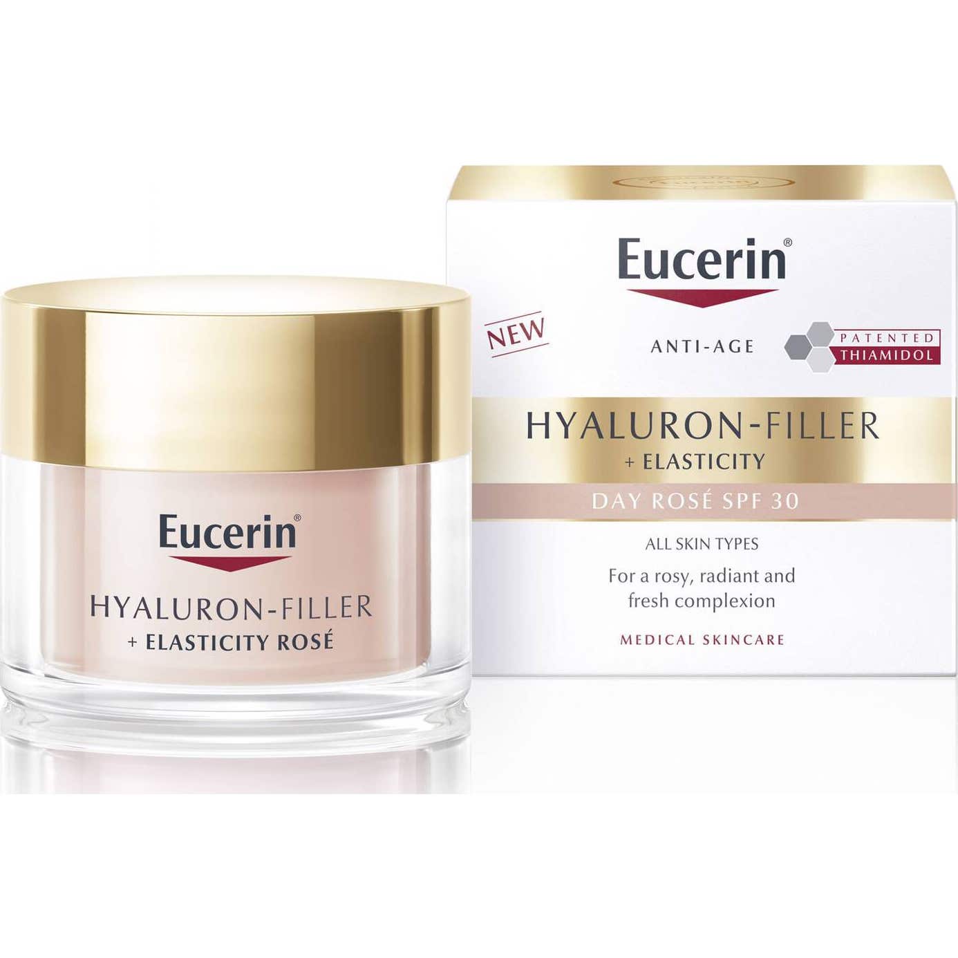Eucerin Hyaluron Filler + Elasticity Crema De DíA Rosé SPF30 50Ml-image