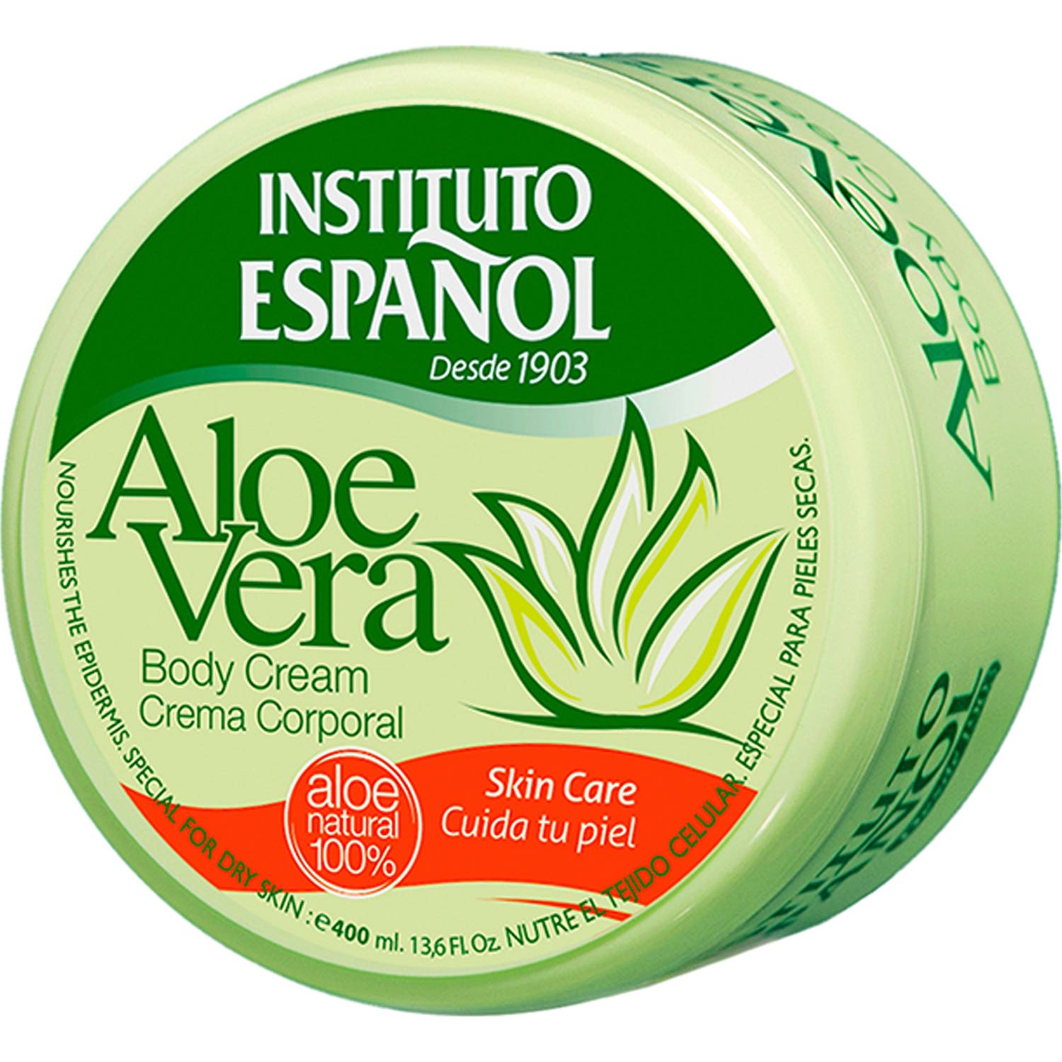 Instituto EspañOl Tarro De Cema Aloe Vera 400Ml-image