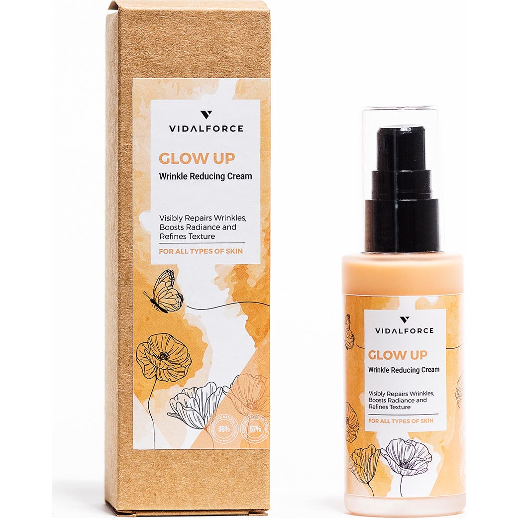 Vidalforce Glow UP Wrinkle Reducing Cream For All Types Of Skin 50Ml-image