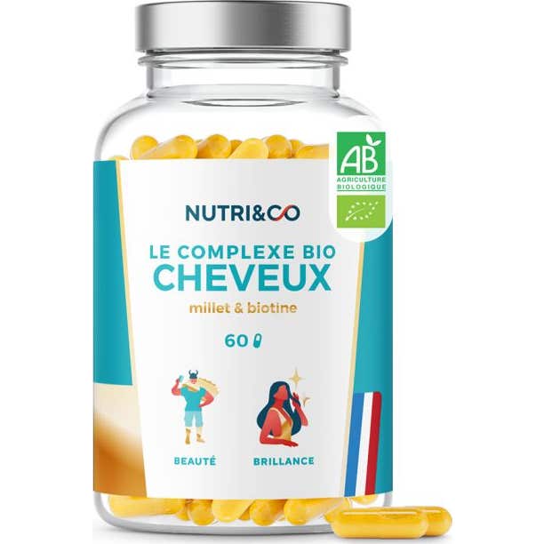 Nutri&Co Mijo/Biotina 60Caps-image