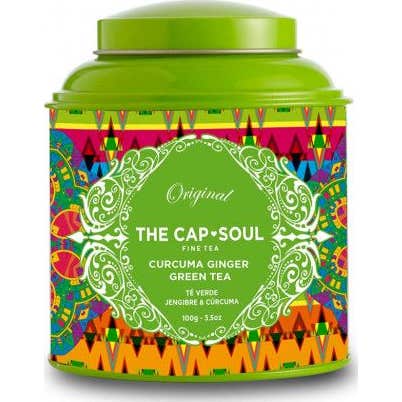 El Capsoul Té Granel Verde Jengibre & CúRcuma 100G-image