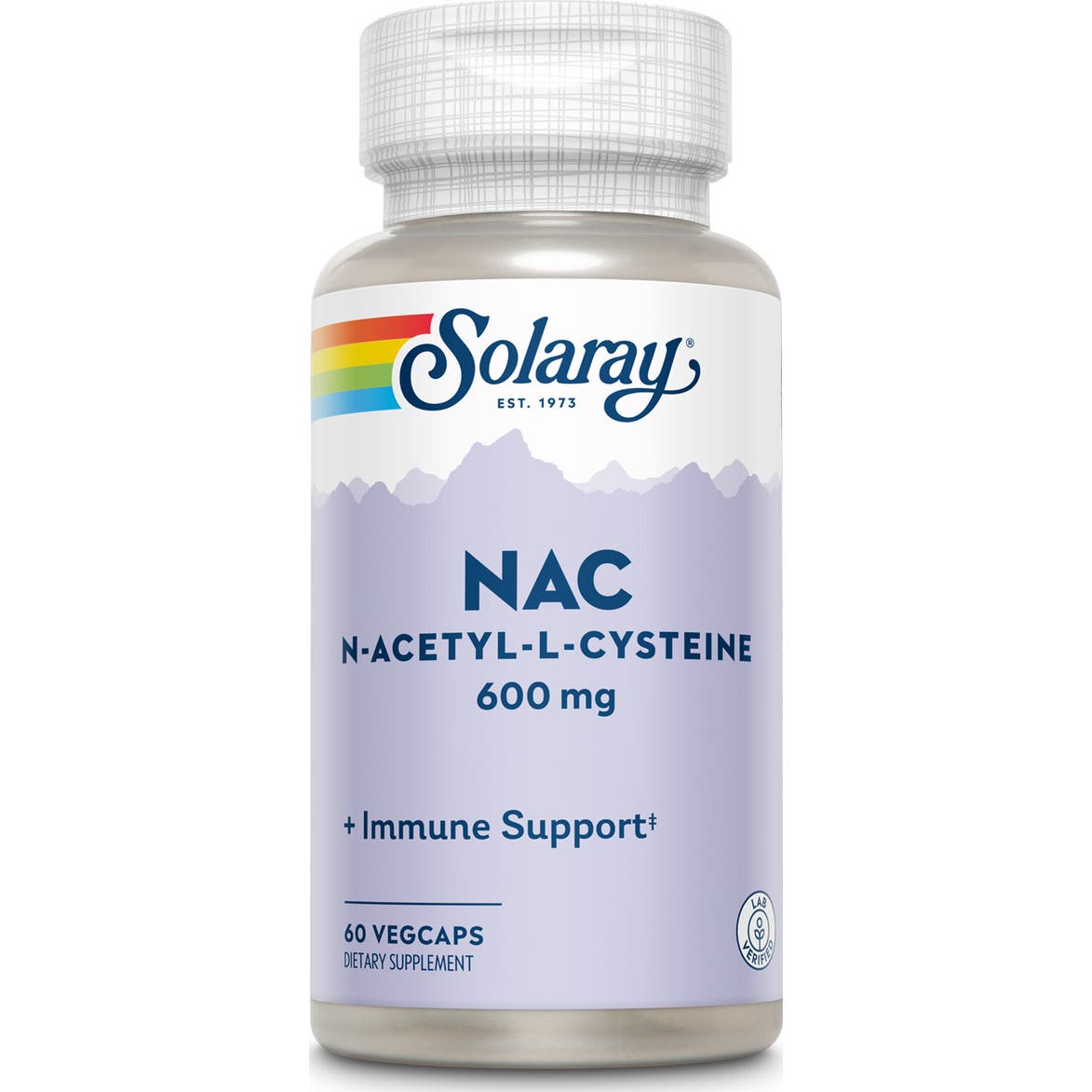 Solaray Nac 600Mg 60Caps