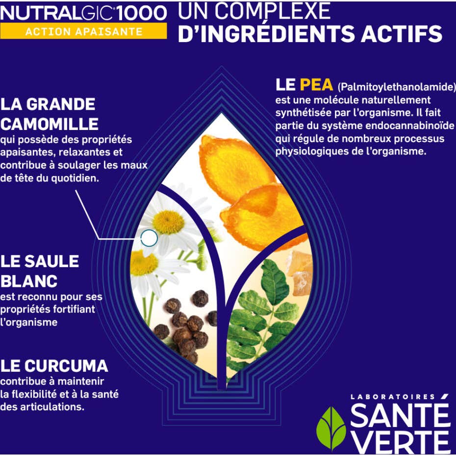 Sante Verte Nutralgic 1000 15Comp-image