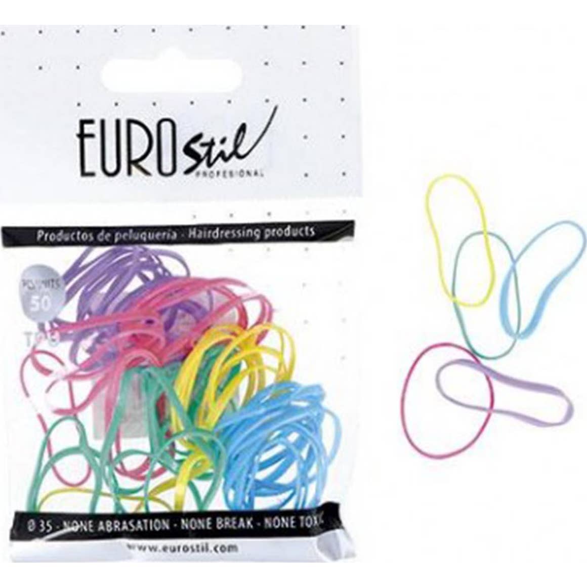 Eurostil Gomas Colores 50Uds-image