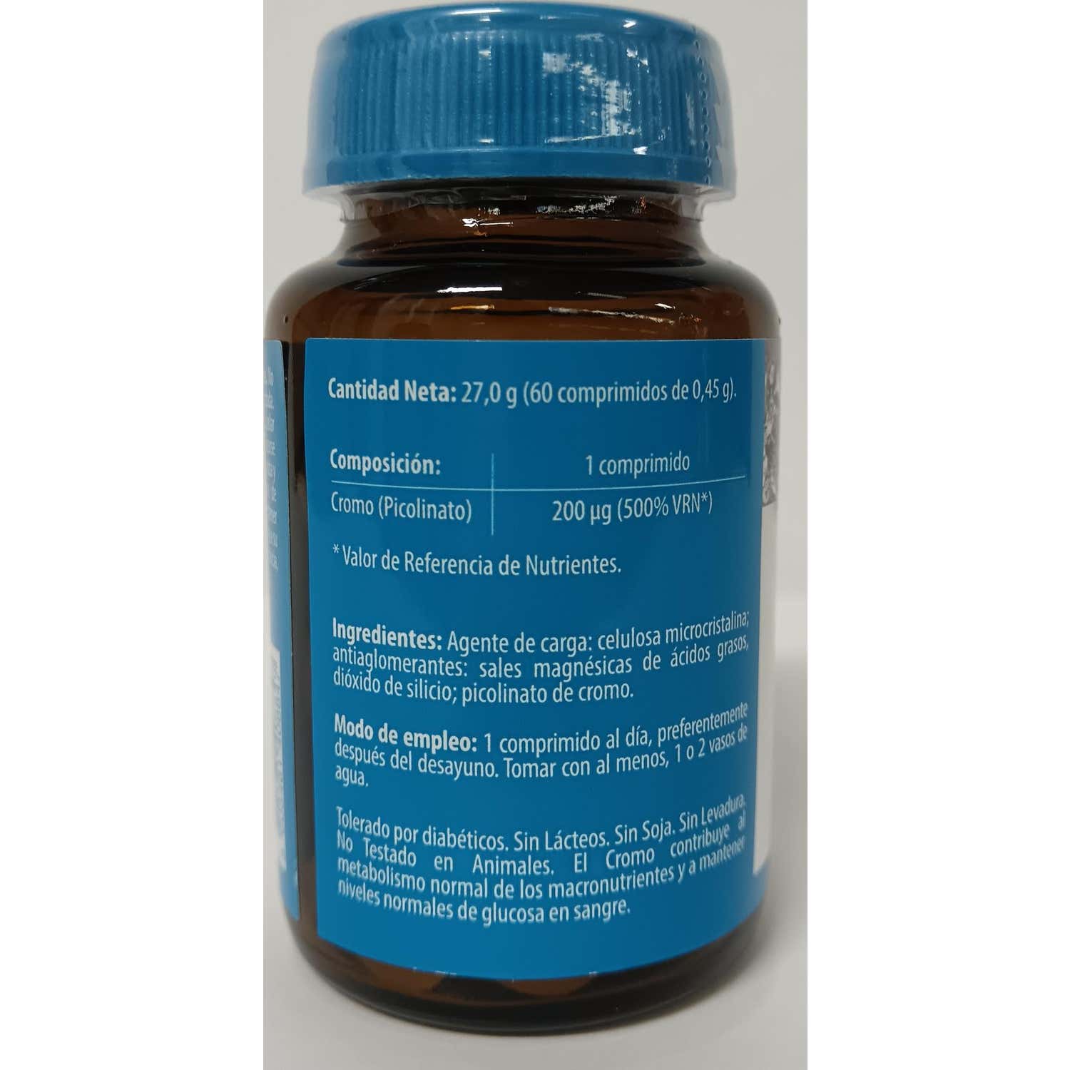 Naturmil Picolinato De Cromo 200Mg 60Comp-image