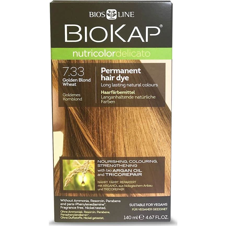Biok Tinte Delic 7.33 Rubio Trigo Dorado-image