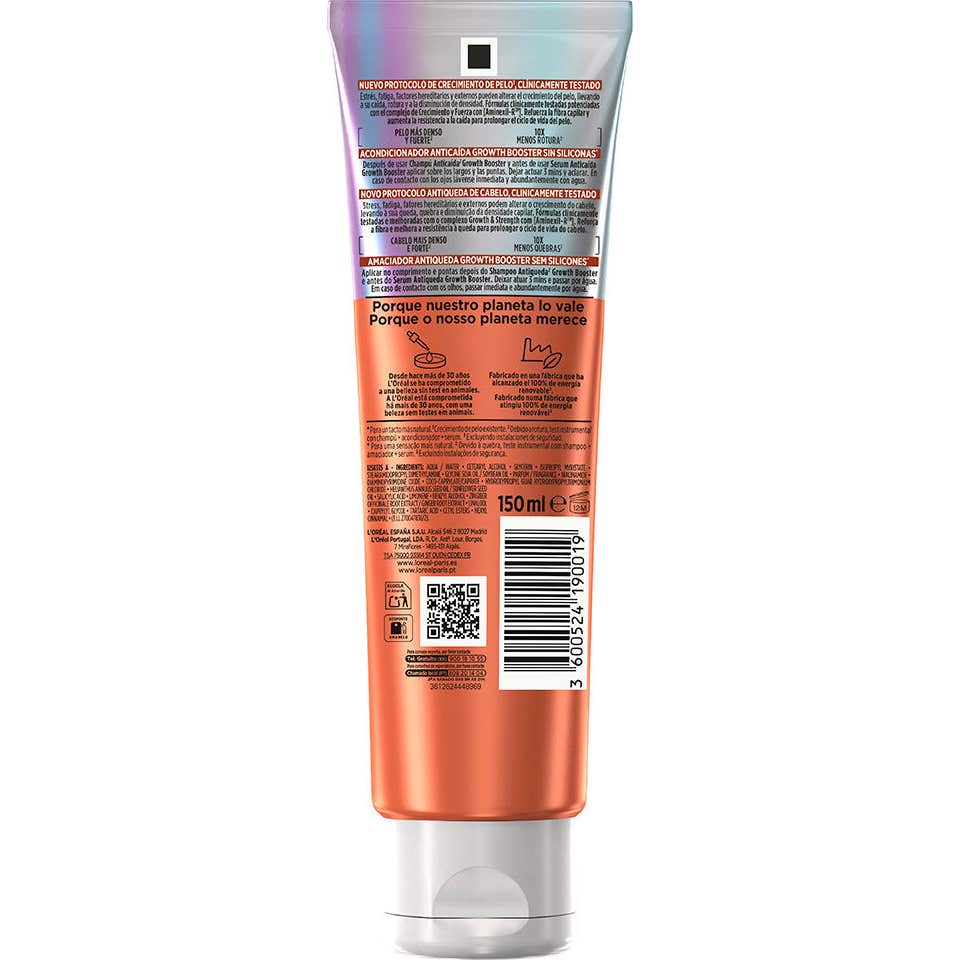 L'oréAl Elvive Growth Booster Acondicionador AnticaíDa 150 Ml-image