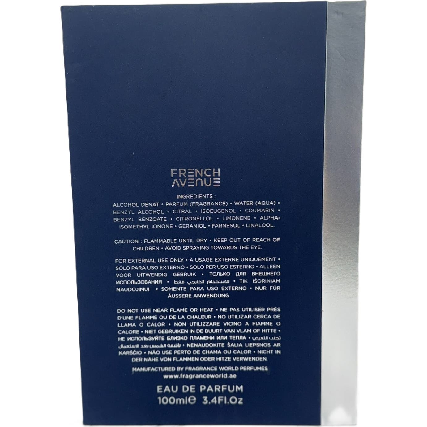French Avenue Azzure Aoud Eau De Parfum 100 Ml-image