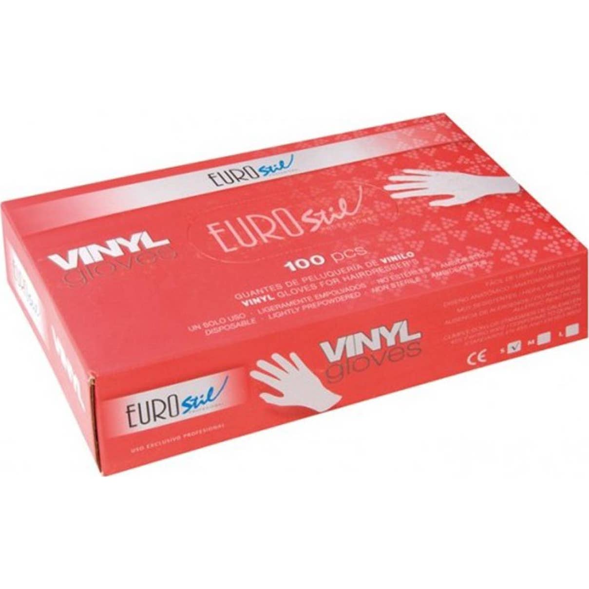 Eurostil Vinyl Guantes Mediano 100 Uds-image