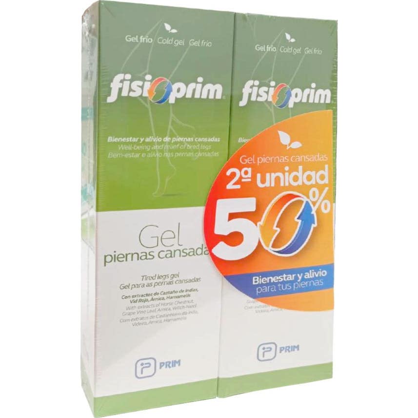 Prim Fisioprim Pack Gel Piernas Cansadas 2X250Ml-image