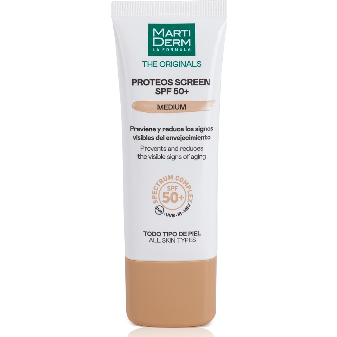 Tela Martiderm Proteos Spf 50+ Medium 40 Ml-image