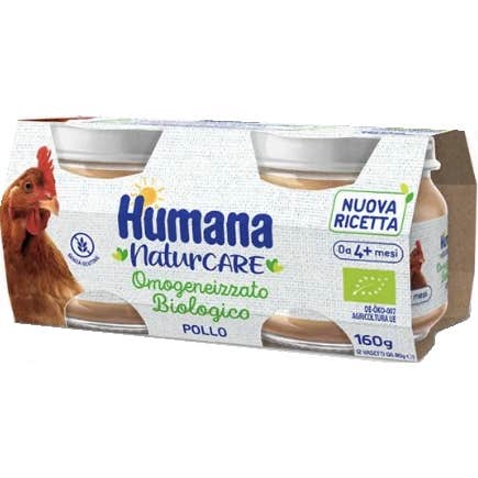Humana Natur Care Homogeneizado Pollo Eco +4 M 2X80 G-image