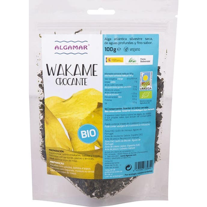 Algamar Alga Wakame Crocante Bio 100G-image