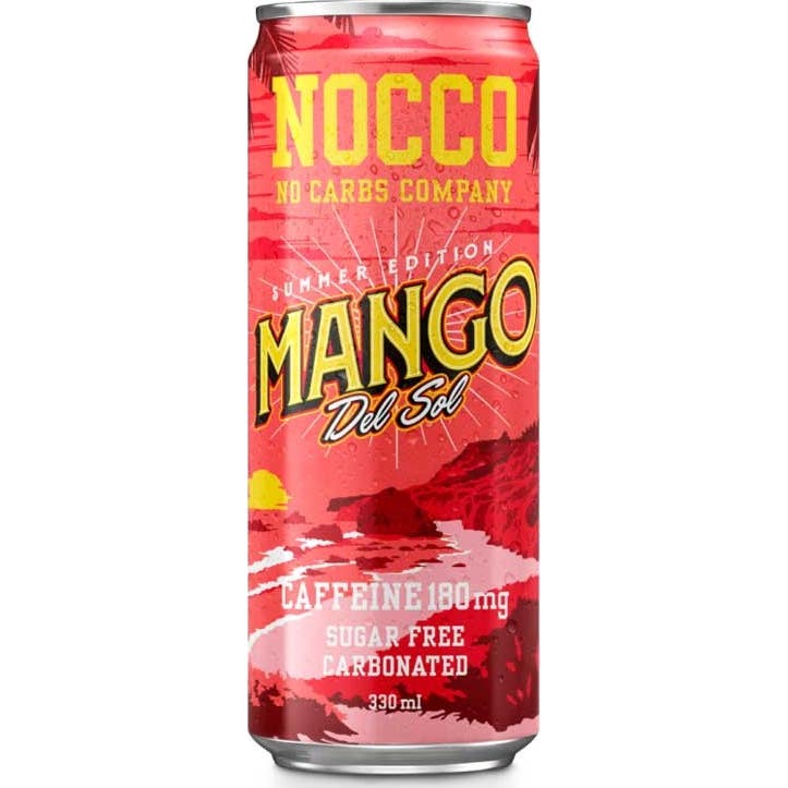 Nocco Bebida EnergéTica Mango Del Sol Con Bcaa 330Ml-image